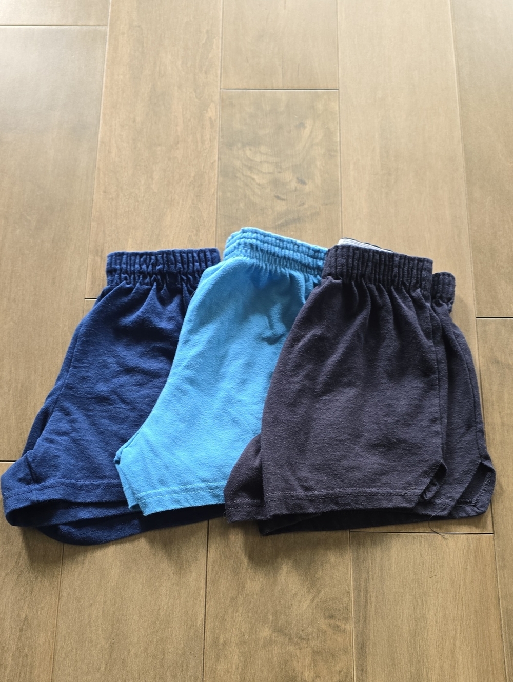 3 Kids Elastic Waist Cheer Shorts